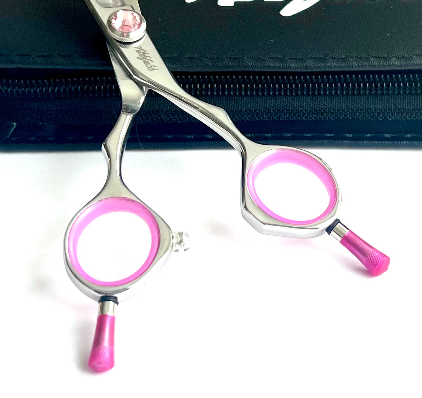 reversible curved dog grooming scissors-curved grooming shears-curved scissors for eyes-asian fusion grooming scissors