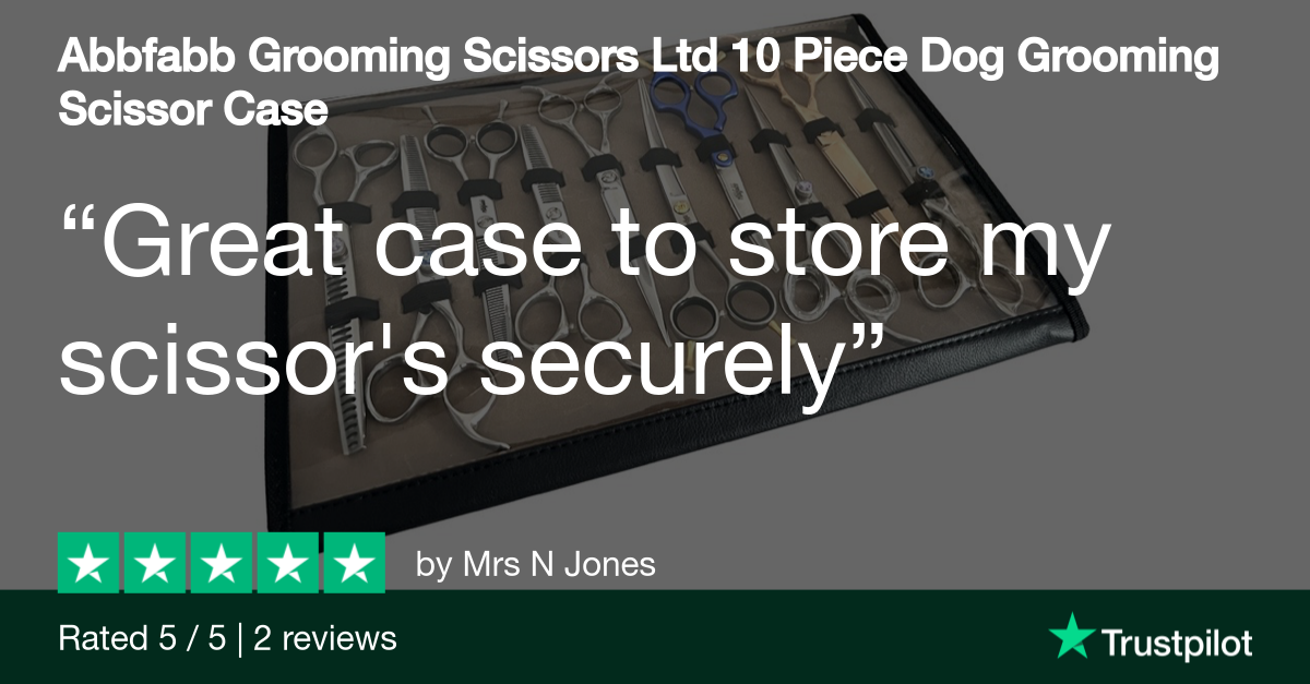 case for dog grooming scissors-scissor storage case-shear case-case for grooming shears-Abbfabb
