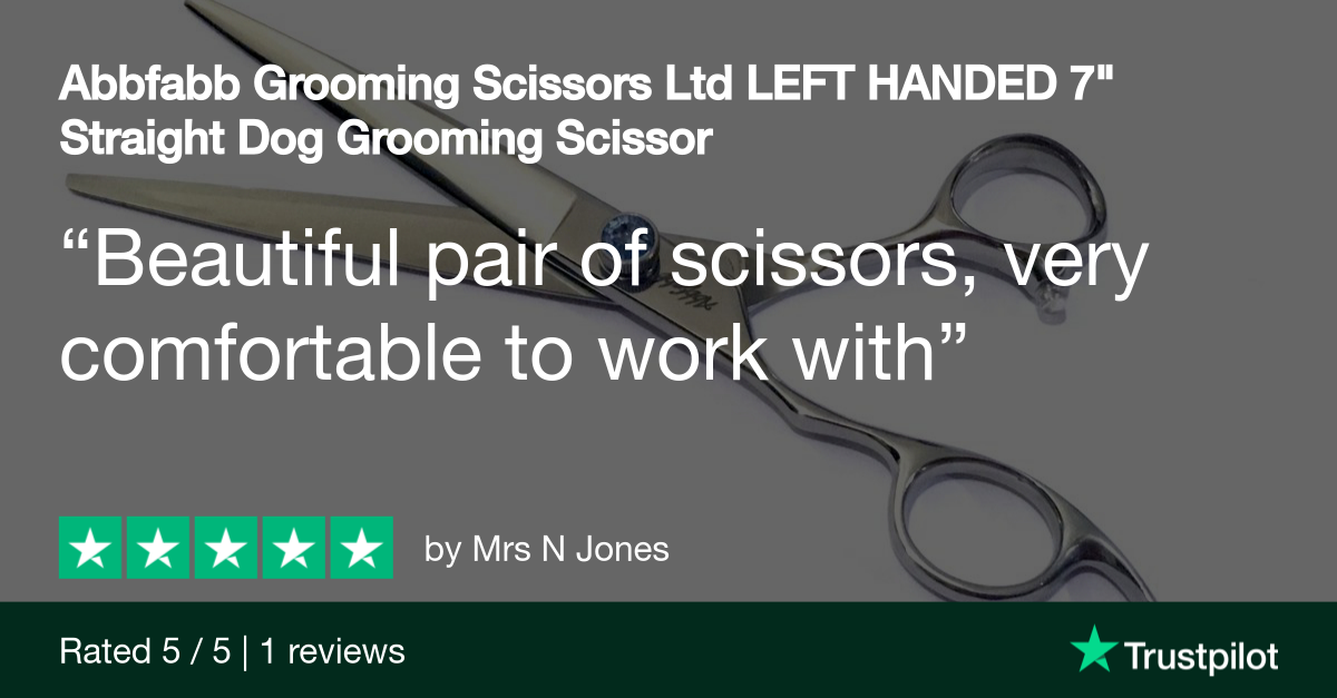 left handed dog grooming scissor-lefty scissor-left handed grooming shear-grooming scissors-grooming shear for dog grooming-Abbfabb