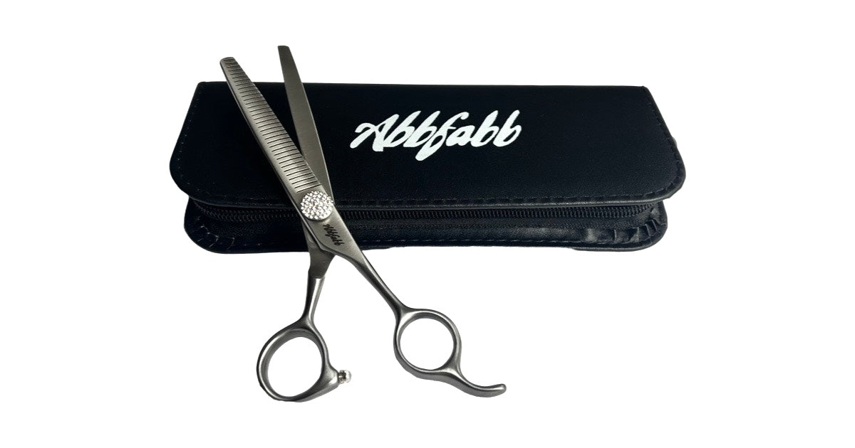 6.5" 35 piano teeth thinning scissor-thinning grooming shear-fluffer- thinning scissors for dog grooming-thinners-Abbfabb