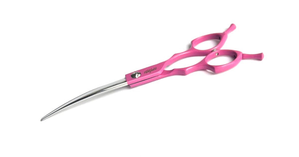 curved dog grooming scissor-curved grooming shear-flip curved scissor-curved scissor for grooming dogs-Abbfabb