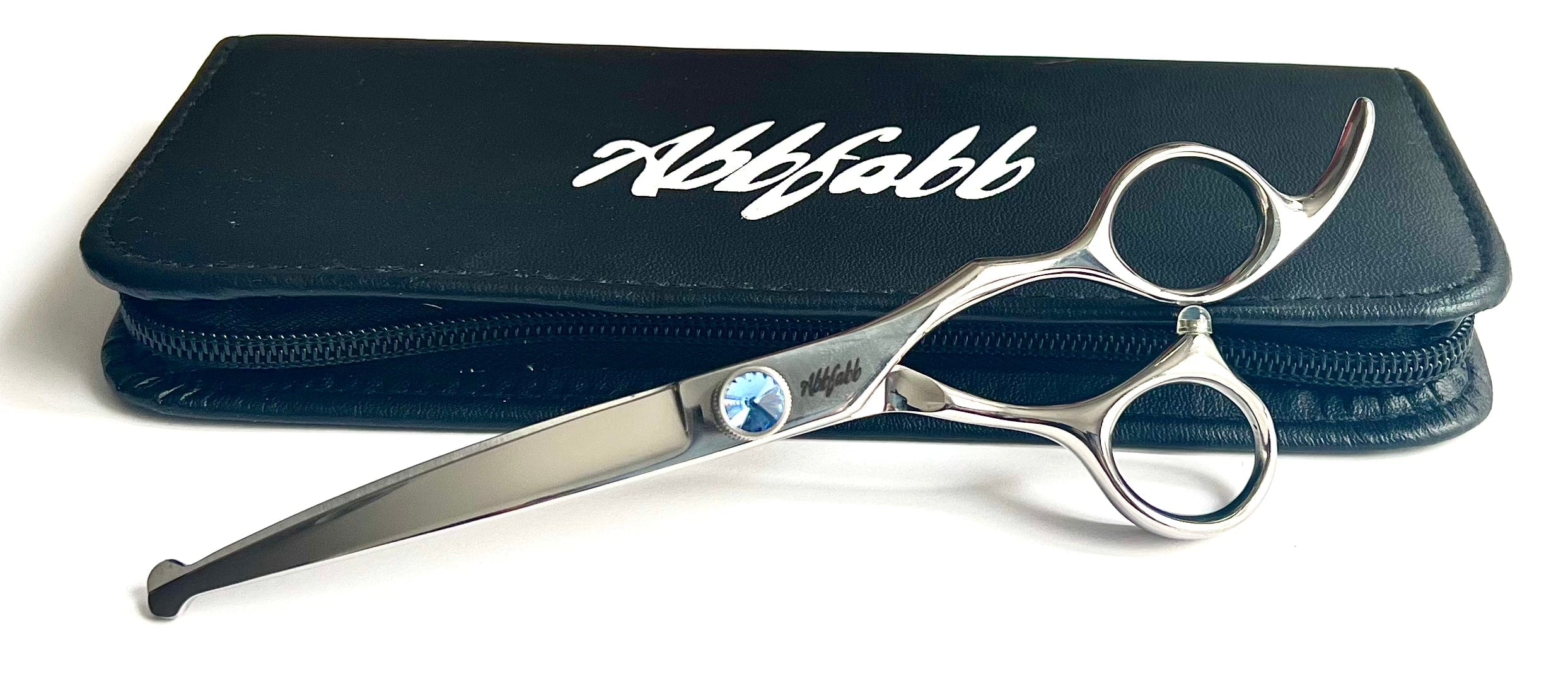 Abbfabb Grooming Scissors Ltd 6.5" Bullnose Curved Dog Grooming Scissor