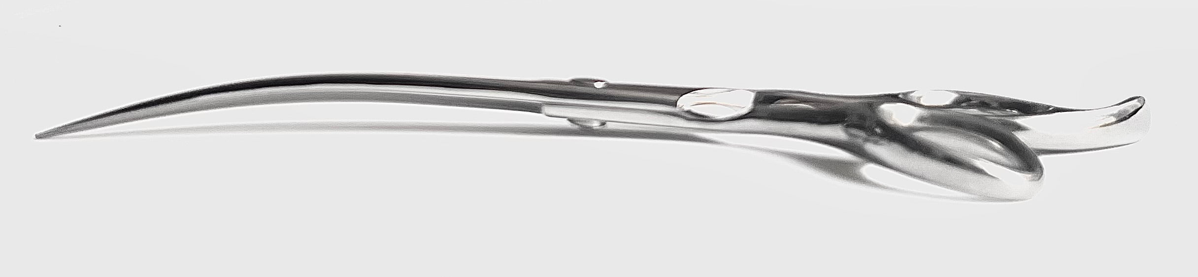 7" Curved Dog Grooming Scissor with Pinpoint Tip by Abbfabb Dog Grooming Scissors Ltd