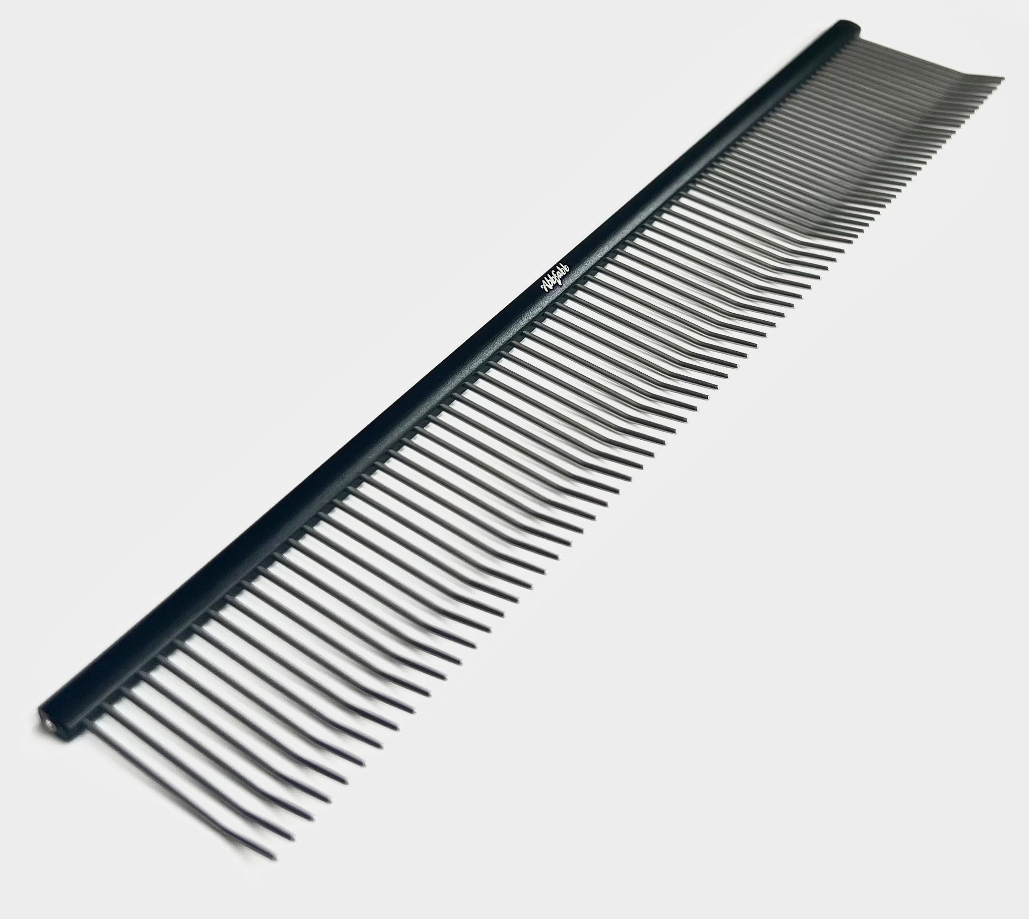 finishing comb for dog grooming by Abbfabb Grooming Scissors