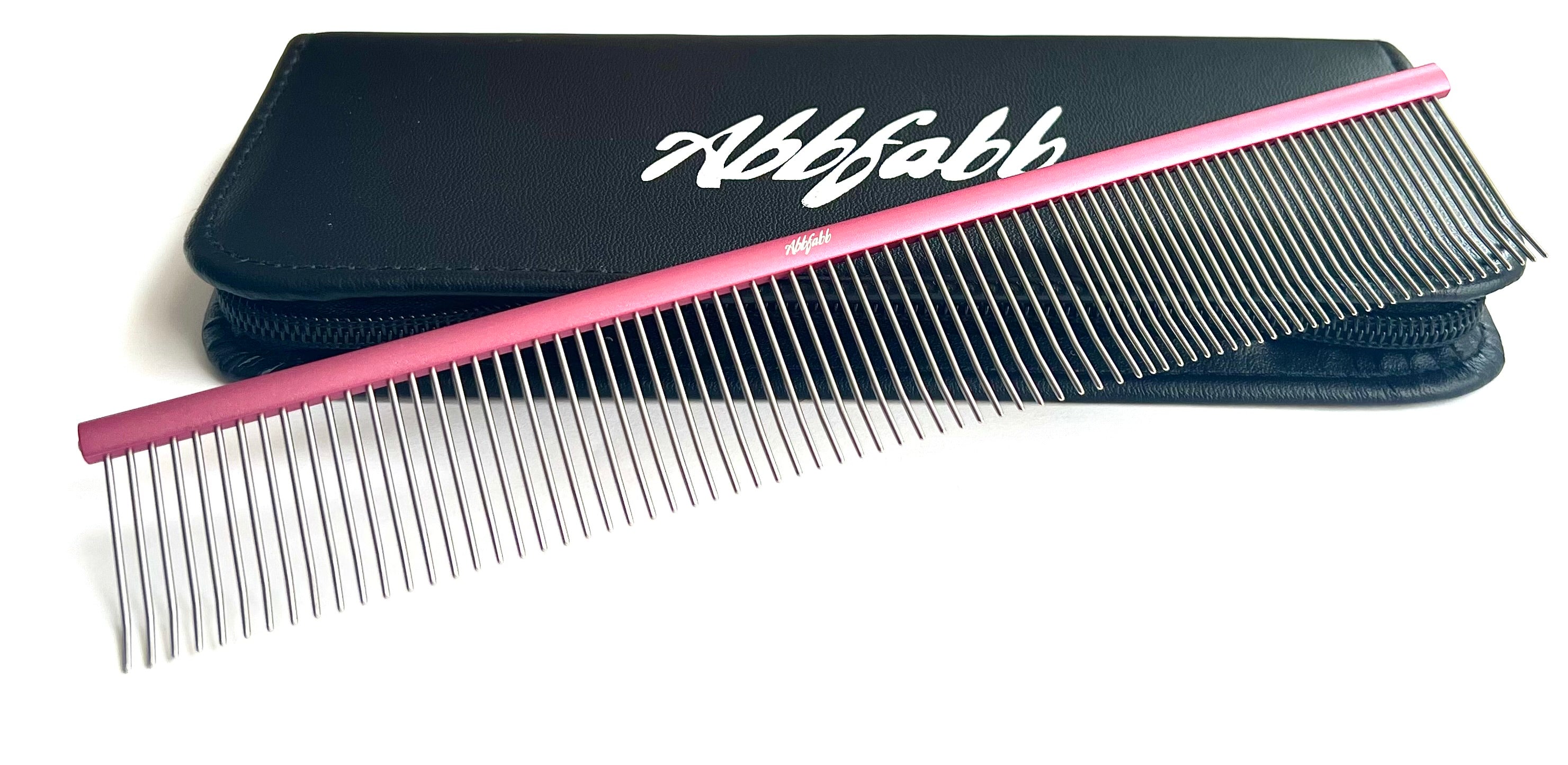 finishing comb for dog grooming by Abbfabb Grooming Scissors