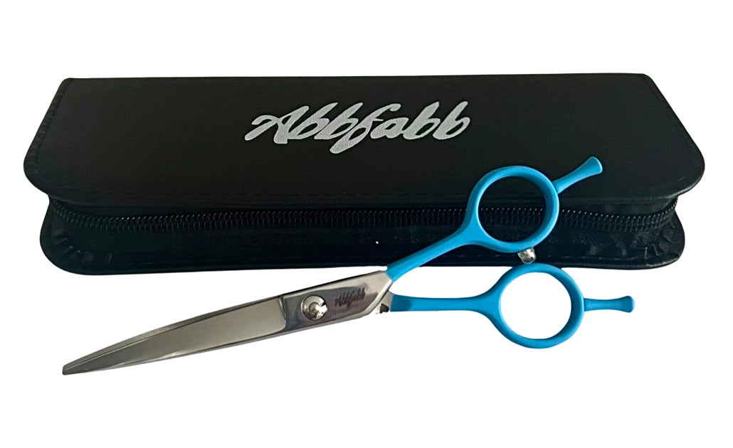 reversible curved grooming scissor-flip curved scissor-flipped curved grooming scissor-reversible curved dog grooming scissor by Abbfabb 