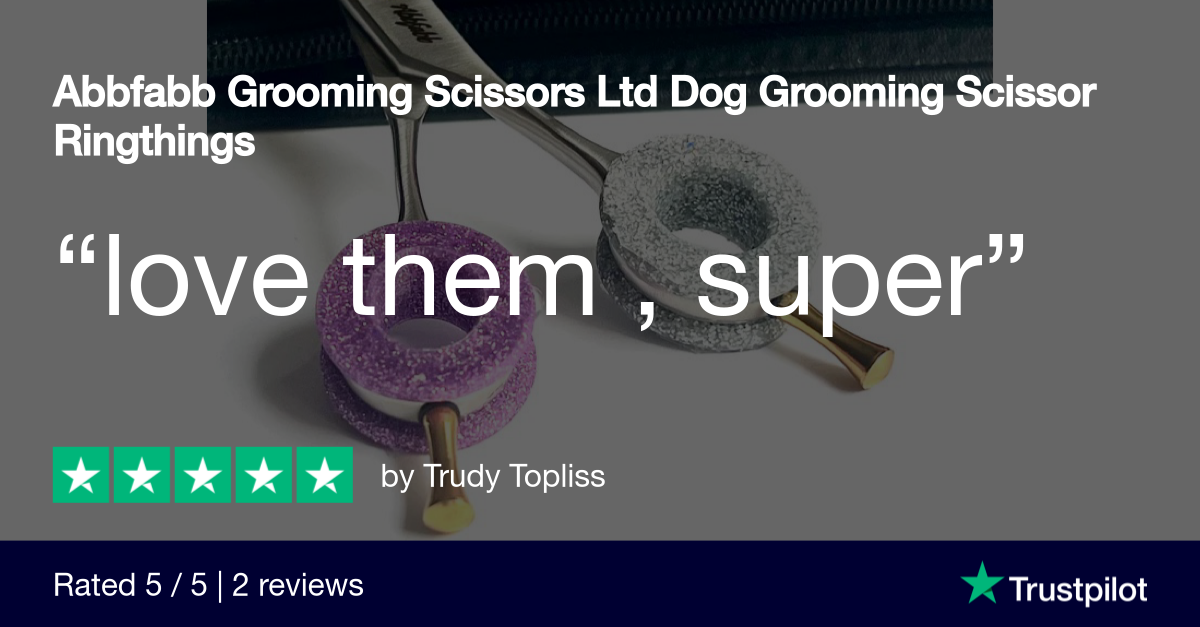 Abbfabb Grooming Scissors Ltd Dog Grooming Scissor Ringthings