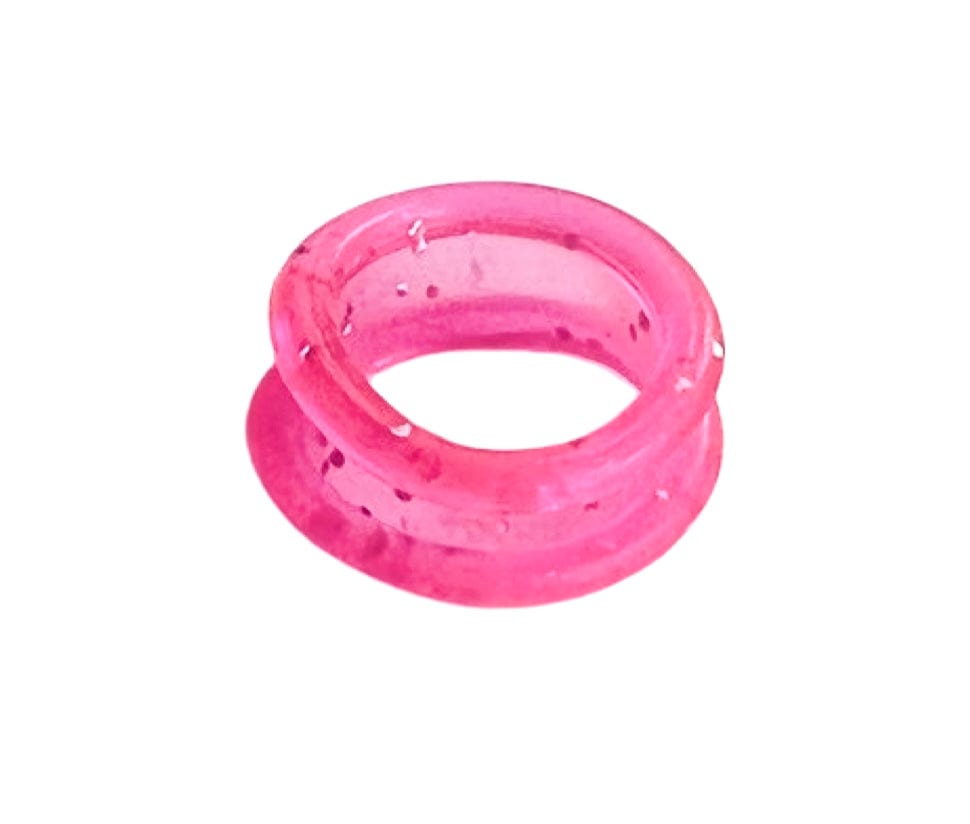 Abbfabb Grooming Scissors Ltd Rubber Finger Inserts. Sparkly Pink