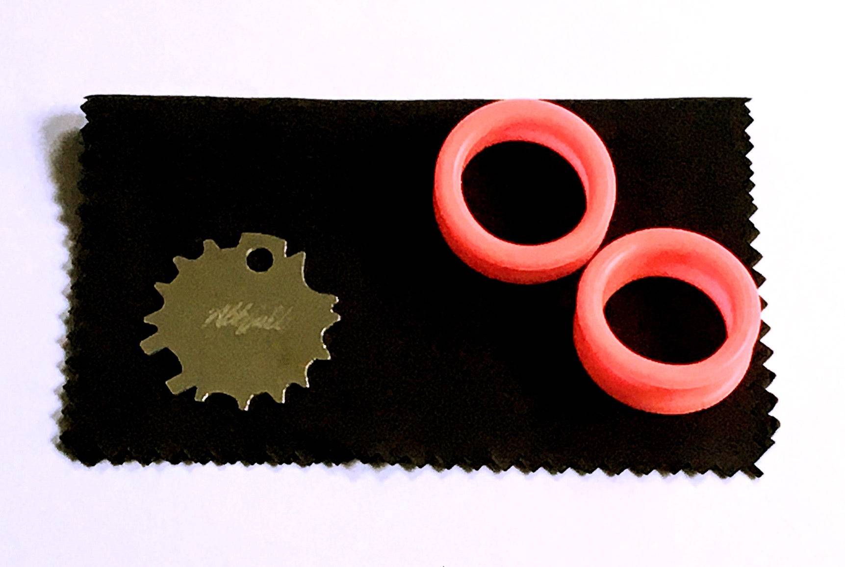 Abbfabb Grooming Scissors Ltd Rubber Finger Insert Pack