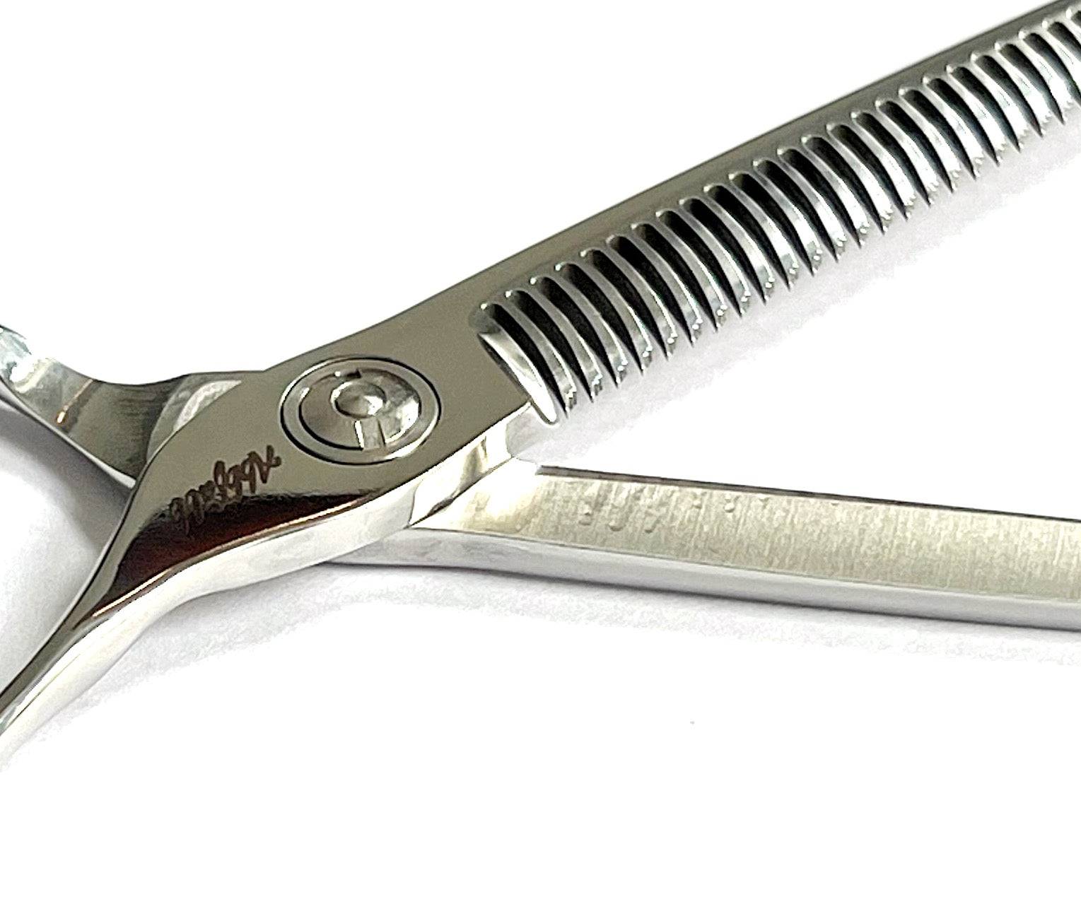 Abbfabb Grooming Scissors Ltd 6" 30 Herringbone Tooth Thinning Dog Grooming Scissor