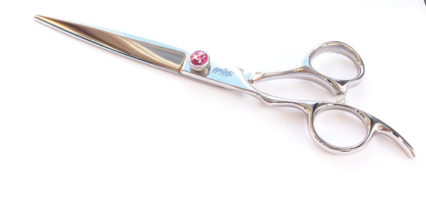 Abbfabb Grooming Scissors Ltd 7" Left Handed Straight Dog Grooming Scissor