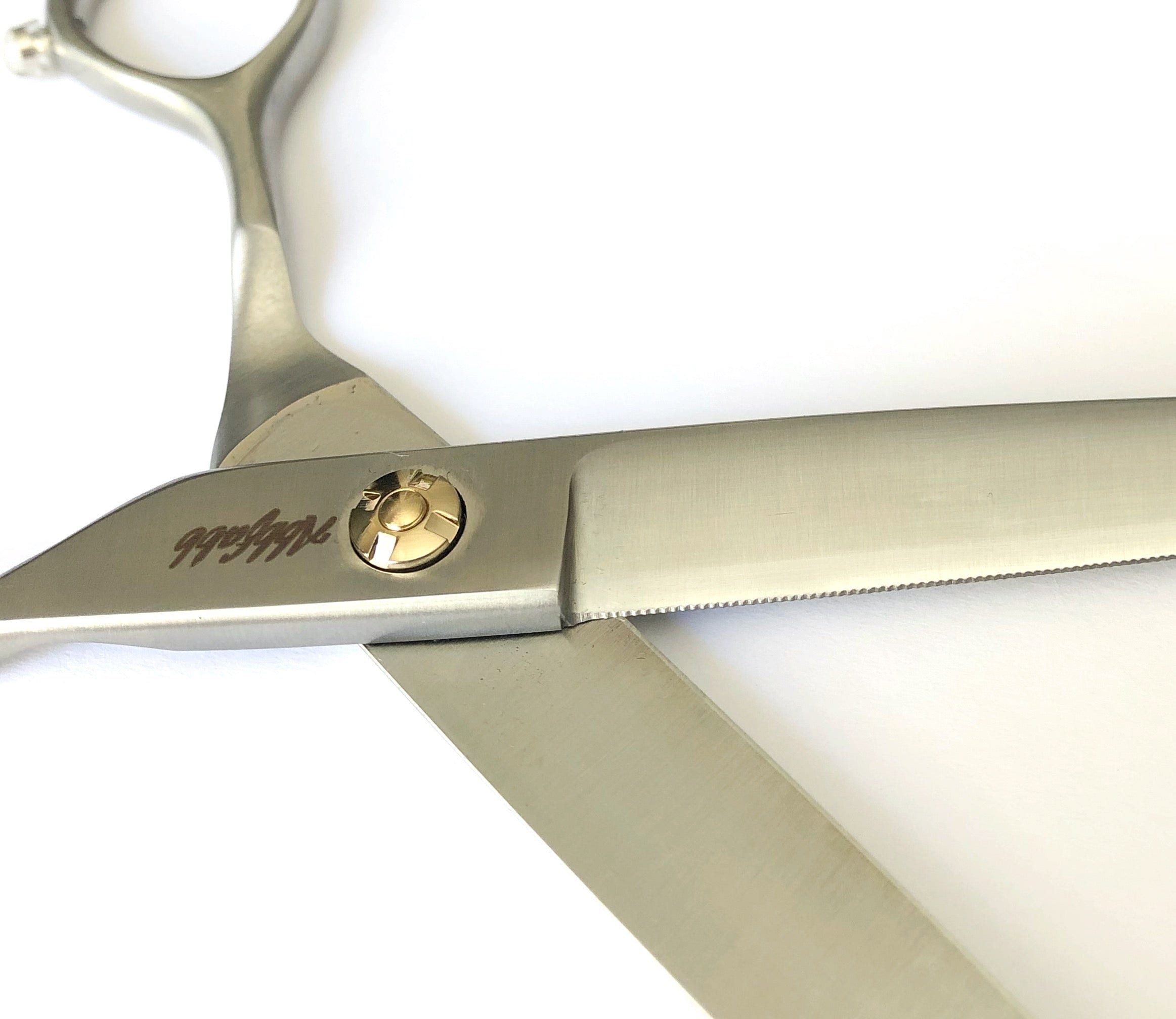 Abbfabb Grooming Scissors Ltd Micro Serrated 7" Straight Dog Grooming Scissor