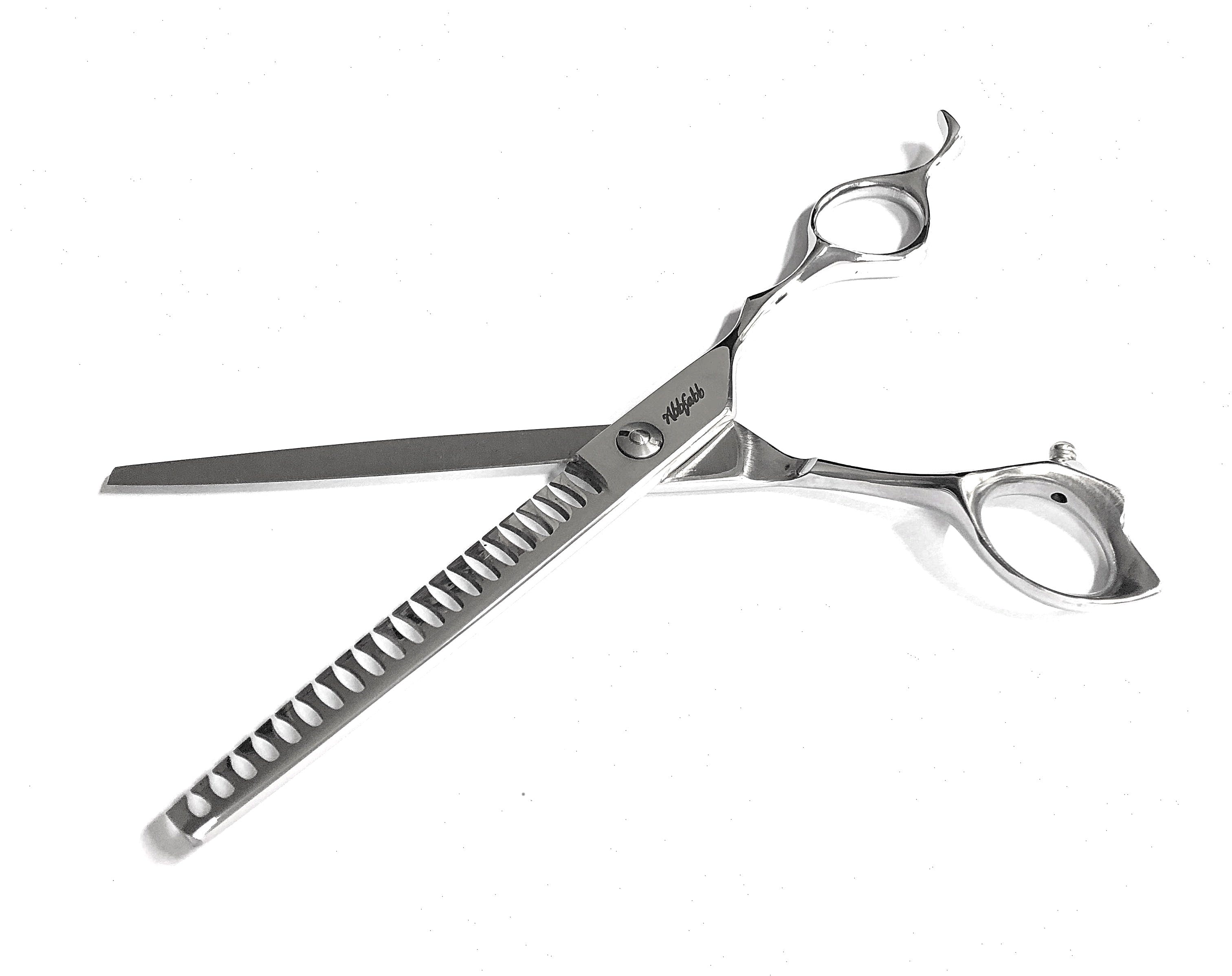 Abbfabb Grooming Scissor Ltd 7" 20 Tooth Texturising Dog Grooming Scissor