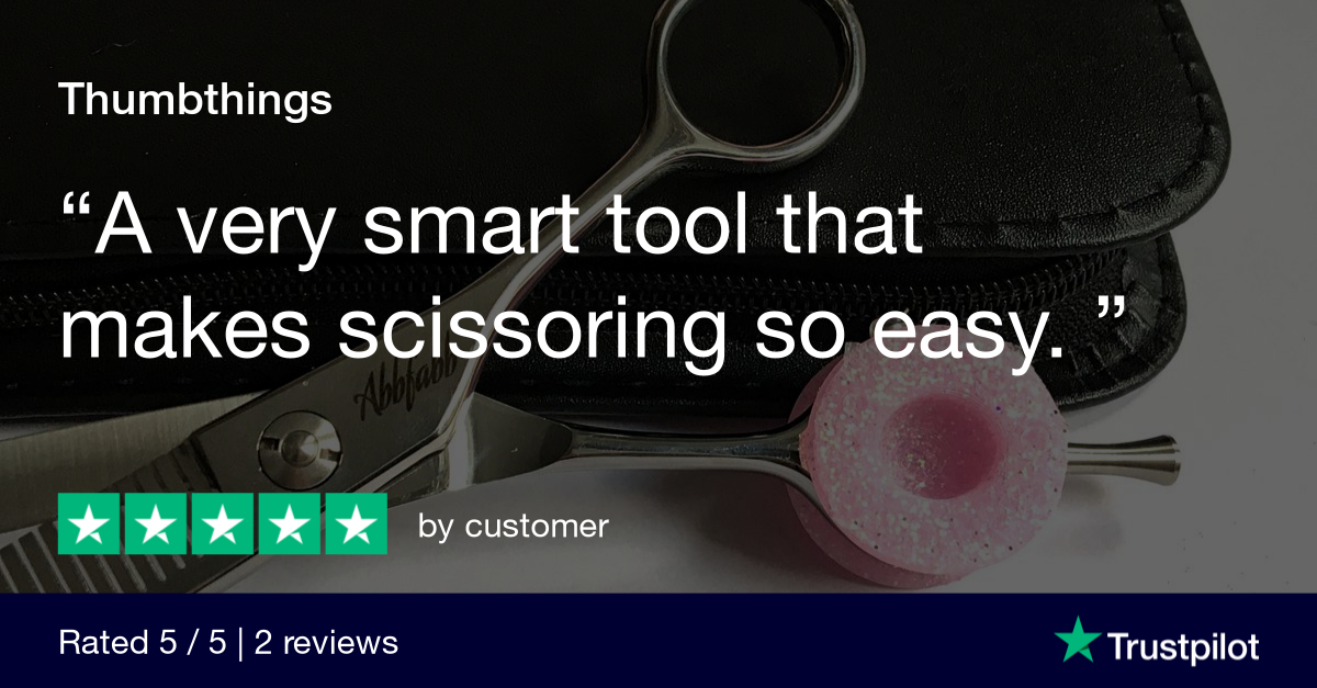 Customer review for Abbfabb Grooming Scissors Ltd Thumbthings