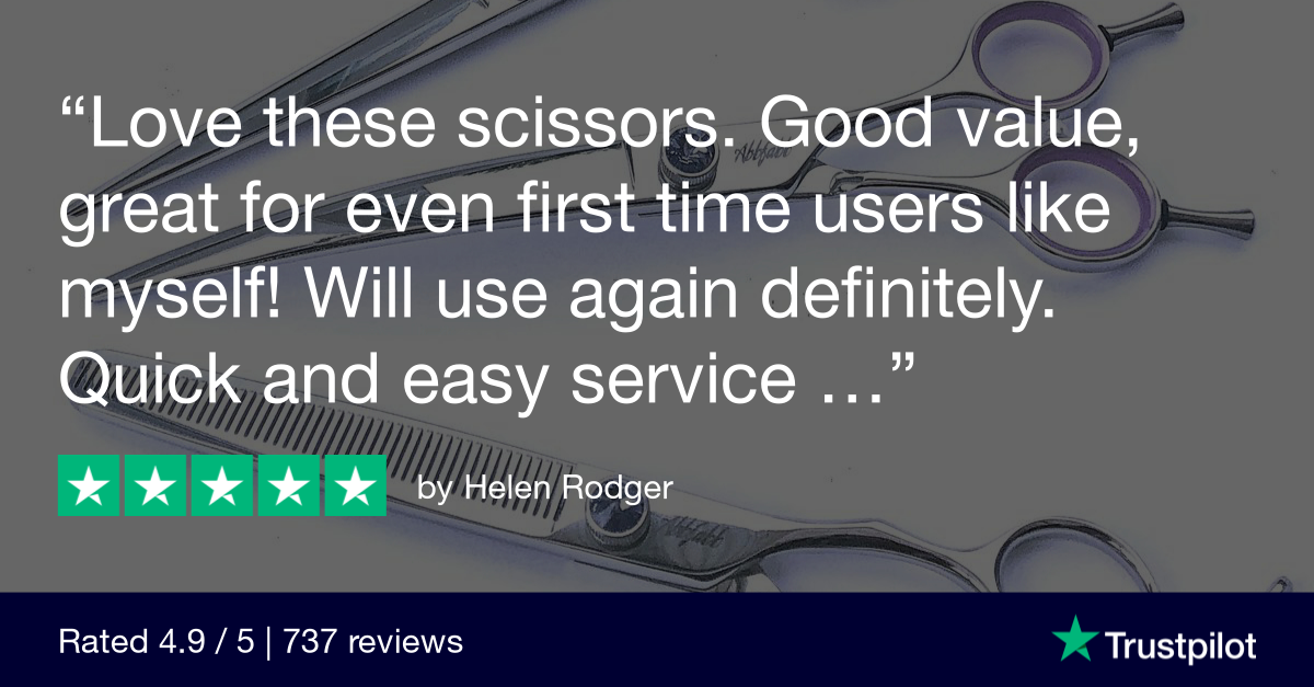 Customer Review of 3 Piece 7" Blending Dog Grooming Scissor Set