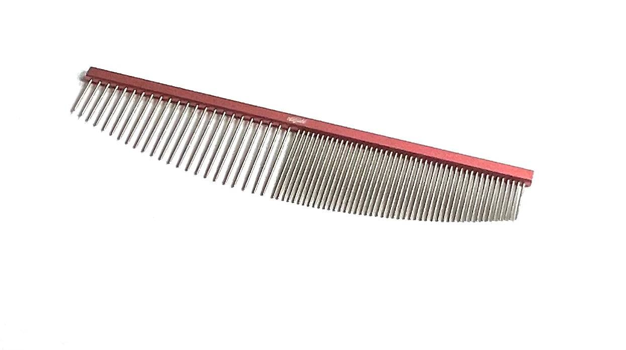 Abbfabb Grooming Scissors Ltd 6.5” Dual Purpose Crescent Comb