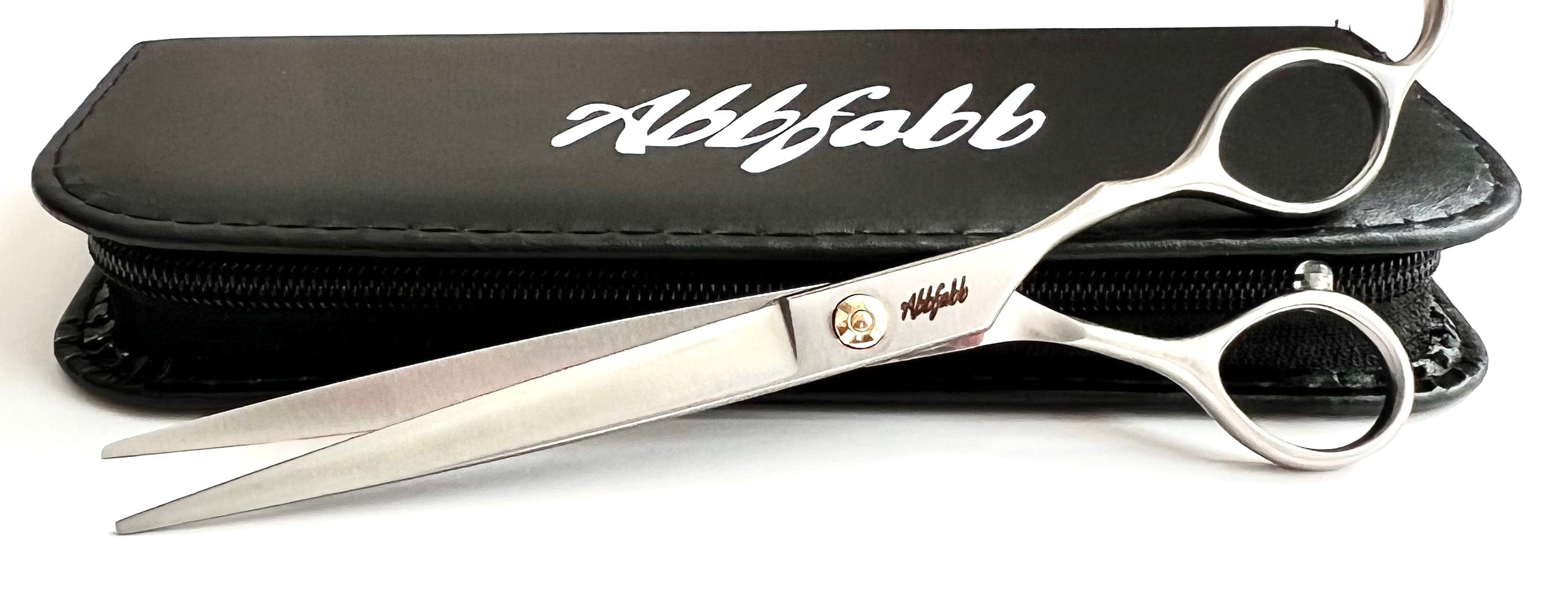 Abbfabb Grooming Scissors Ltd Micro Serrated 7" Straight Dog Grooming Scissor