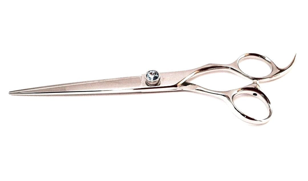 Abbfabb Grooming Scissors Ltd 7” Straight Dog Grooming Scissor with Jewelled Screw