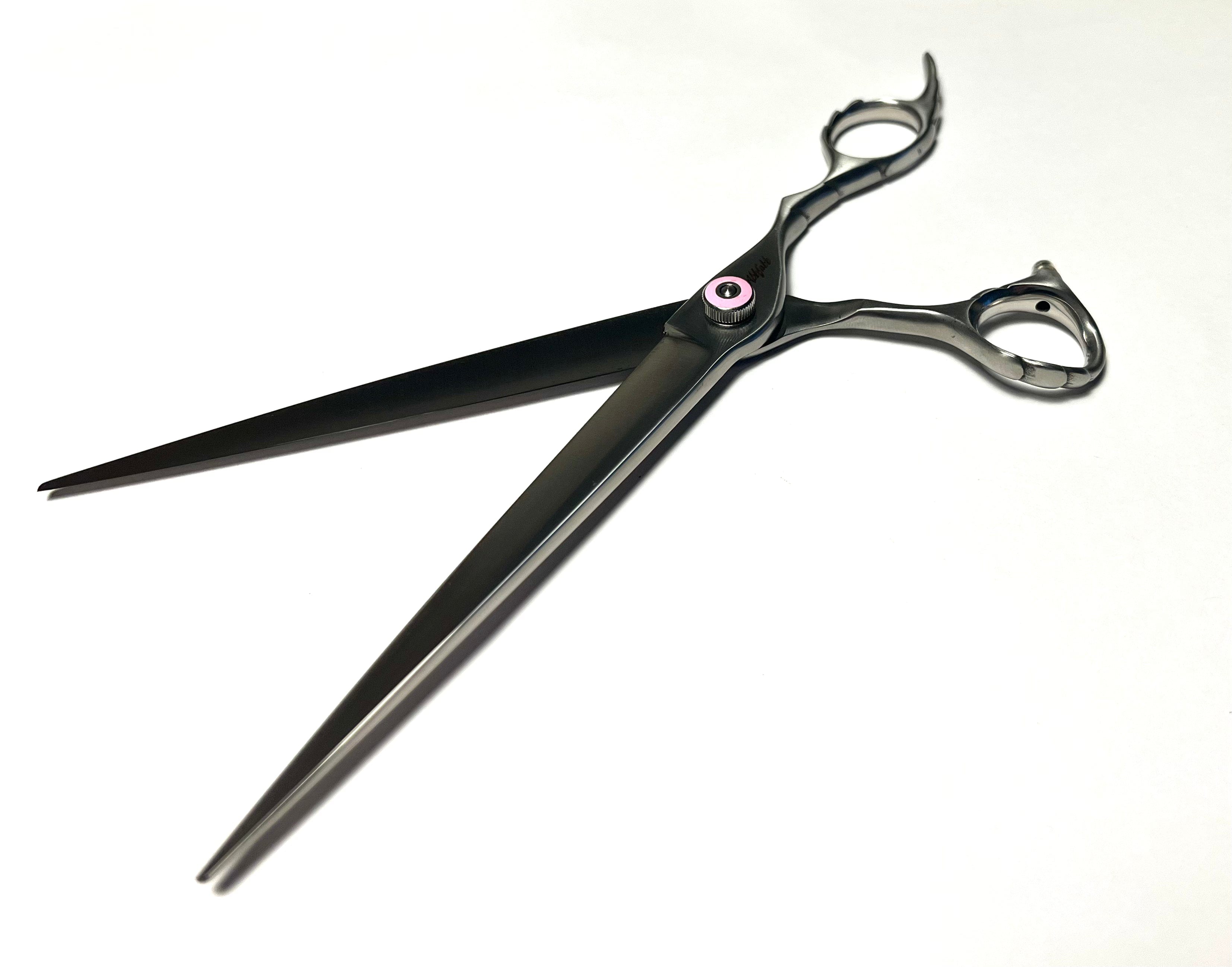 Abbfabb Grooming Scissors Ltd 8" Wide Blade Straight Dog Grooming Scissor